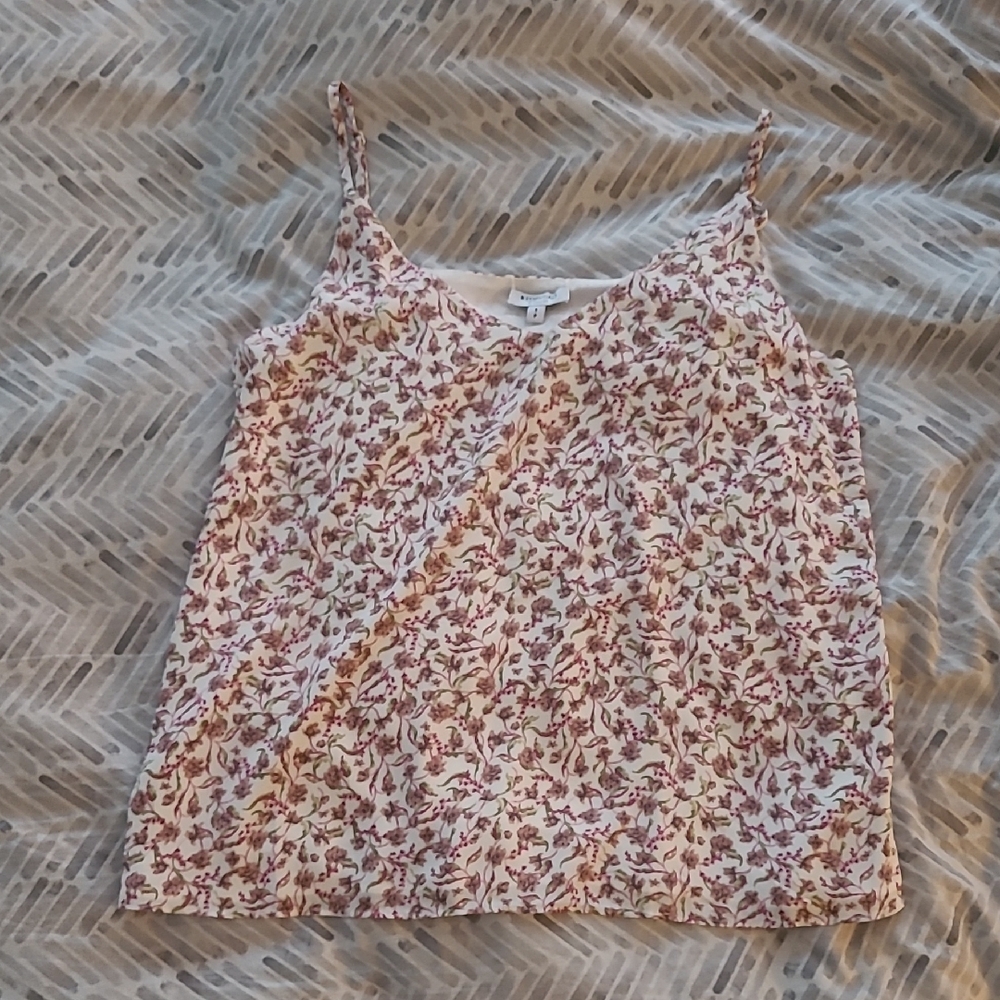 Floral Spaghetti Strap Camisole Top